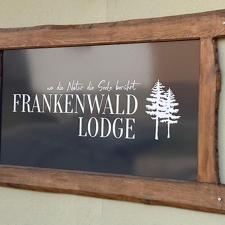 Frankenwald-Lodge Schwarzenbach am Wald Экстерьер фото